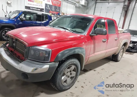 2005 Dodge Dakota Slt z USA, uszkodzony, nr VIN 1D7HW48N55S273493